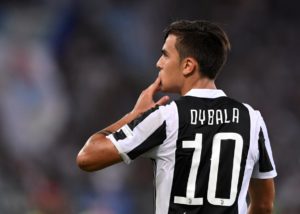 Paulo Dybala con la Juventus