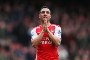 santi cazorla, jugador del arsenal