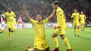 golazo de bacca con el villareal en europa league