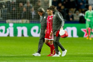 Lesión de thiago alcantara byern munich
