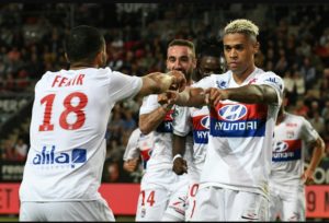 el tridente goleador del Lyon: Fekir, mariano diaz y memphis depay