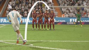 ¿Cómo cobrar un tiro libre de rabona con Cristiano en FIFA 18?