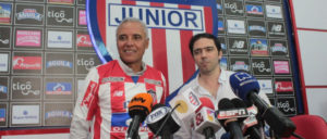 Mendoza en us presentación con el Junior