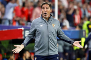 Berizzo con Sevilla