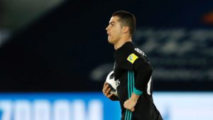 Cristiano Ronaldo con el Real Madrid