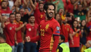 Isco con 'La Roja'