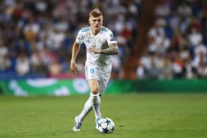 Kroos con el Madrid