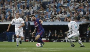 Ramos y Messi en el Bernabéu