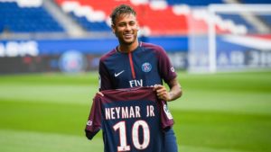 Neymar en el París