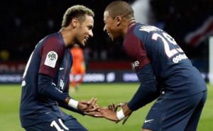 Mbappé y Neymar en el PSG