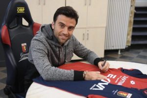 Rossi con el Genoa