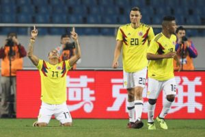 colombia celebra gol