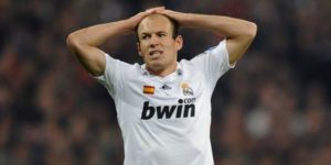 Arjen Robben en el Real Madrid