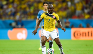Armero con Colombia, en Brasil 2014