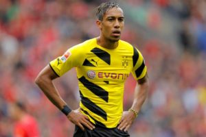 Aubameyang en la Bundesliga