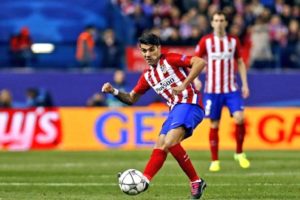 Augusto Fernández con Atlético