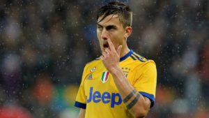 Dybala con la Juve en invierno