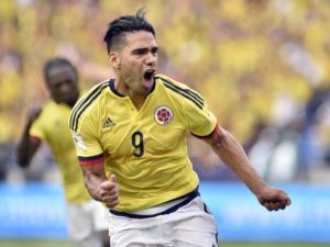 Falcao con Colombia