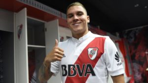 Quintero con River Plate