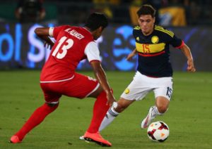 Quintero con Colombia