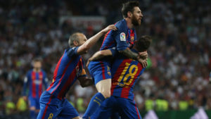 Messi en el Bernabéu