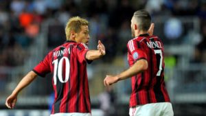 Ménez con el Milan