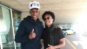 Mina y Cuadrado en Barcelona