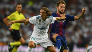 Modric en 'El Clásico'