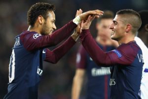 Verratti y Neymar
