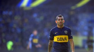Tevez con Boca
