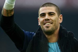 Valdés con el Barca