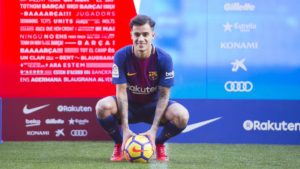 Coutinho, El brasileño fue presentado hoy en en el club catalán
