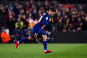 debut de coutinho en el barcelona 2018 vs espanyol