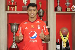el uruguayo kevin ramirez. nuevo jugador del america de cali