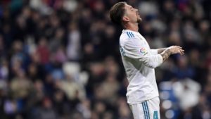 Lesion de sergio ramos en el real madrid.