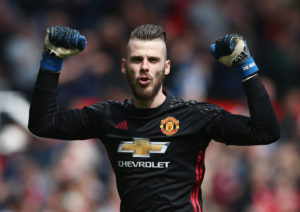 De Gea con el United