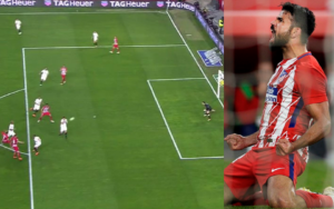 Golazos de diego costa y griezmann con el atleti