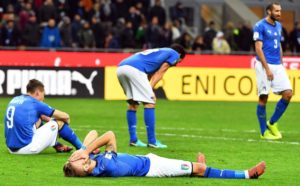 Italia tras ser eliminado