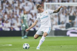Kroos en el Bernabéu
