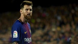 Messi con el Barca
