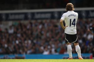 Luka Modric en el Tottenham