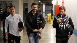 Messi, Coutinho y Suárez