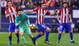 Messi ante los 'colchoneros'