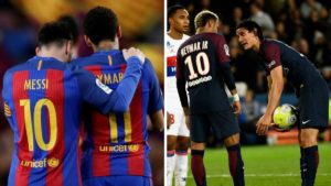 Leo Messi y Neymar