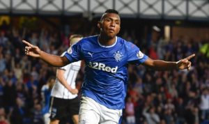 Morelos con el Rangers