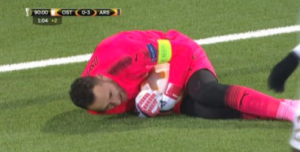 Ospina con el Arsenal