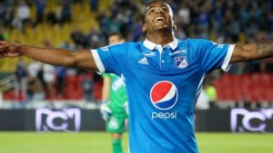 Santiago Mosquera con Millos