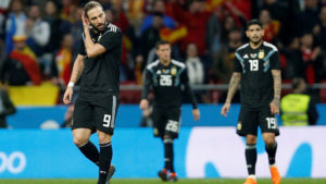 Higuaín con Argentina