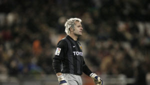 Cañizares con el Valencia