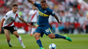 Cardona en el clásico ante River